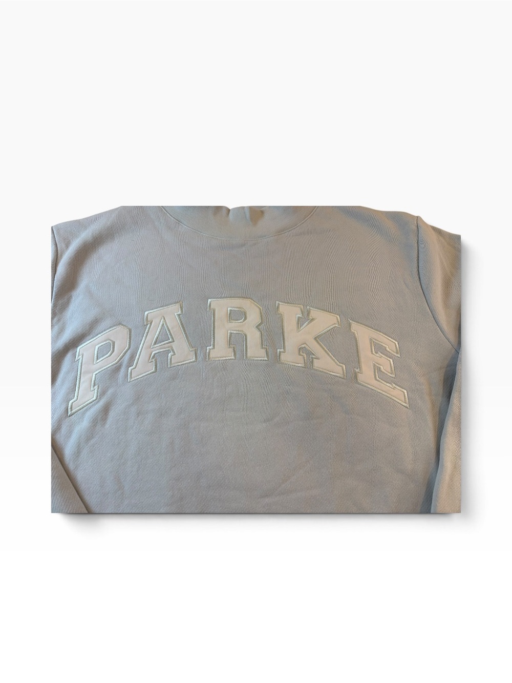 PARKE Birthday Frosting Varsity Mockneck L/XL NEW - Picture 4 of 14